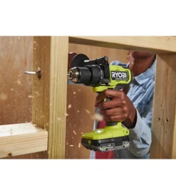 Trapani E Avvitatori-Ryobi Trapano avvitatore a percussione a batteria "rpd18bl2-0" 18v, solo corpo macchina