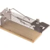 Sale Trappola per topi a galleria con base in legno, 150x70x160 mm Coltivazione E Cura