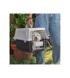Trasportini Per Cane- Trasportino per cani e gatti di piccola taglia "atlas open 30", 40x60x38 cm - ferplast