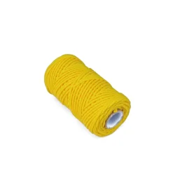 Sistemi Di Fissaggio- Treccia in polipropilene ø 1,8 mm. gialla 50 mt.