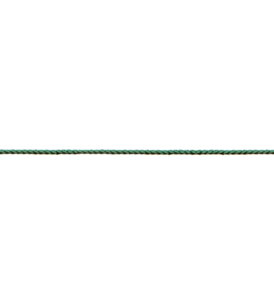 Clearance Treccia per veneziana in polipropilene ø 3 mm. verde 300 mt. Sistemi Di Fissaggio