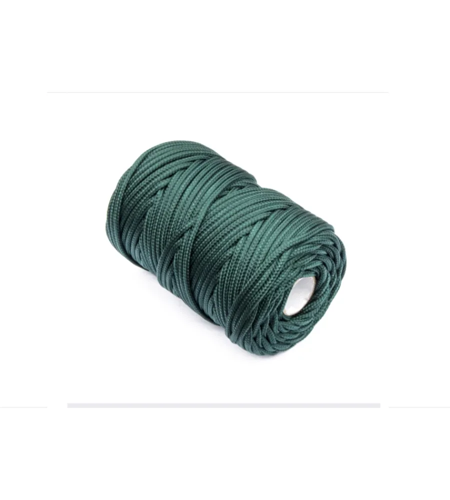 Hot Treccia per veneziana in polipropilene ø 3 mm. verde scuro 50 mt. Sistemi Di Fissaggio