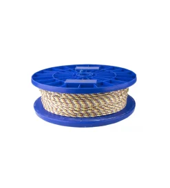 Online Treccia per veneziana in polipropilene ø 3 mm. nero-rosso-giallo 250 mt. Sistemi Di Fissaggio
