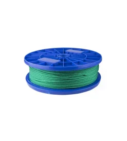 Sistemi Di Fissaggio- Treccia per veneziana in polipropilene ø 3 mm. verde 250 mt.