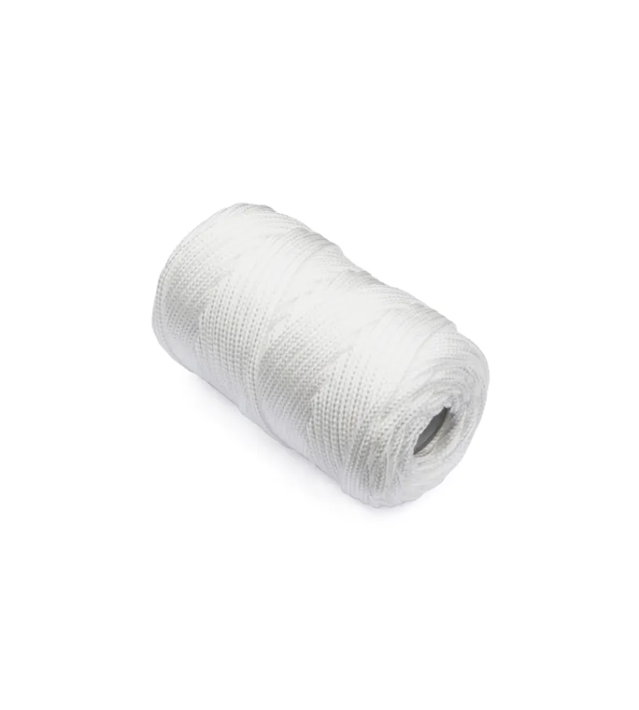 Sistemi Di Fissaggio- Treccia per veneziana in polipropilene ø 3 mm. bianco 50 mt.