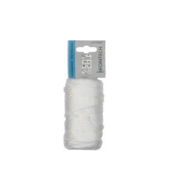 Sistemi Di Fissaggio- Treccia per veneziana in polipropilene ø 3 mm. bianco 50 mt.