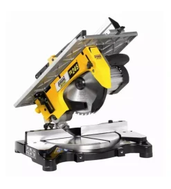 Best Troncatrice per legno e alluminio "tr245" con piano superiore e diametro 254 mm, 1200 w - Troncatrici