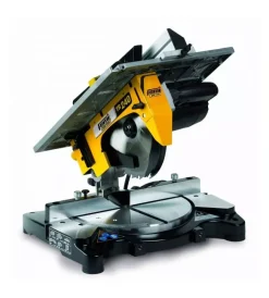 Femi Troncatrici|Troncatrice per legno e alluminio "tr240" con piano superiore e diametro lama 254 mm, 1450 w -