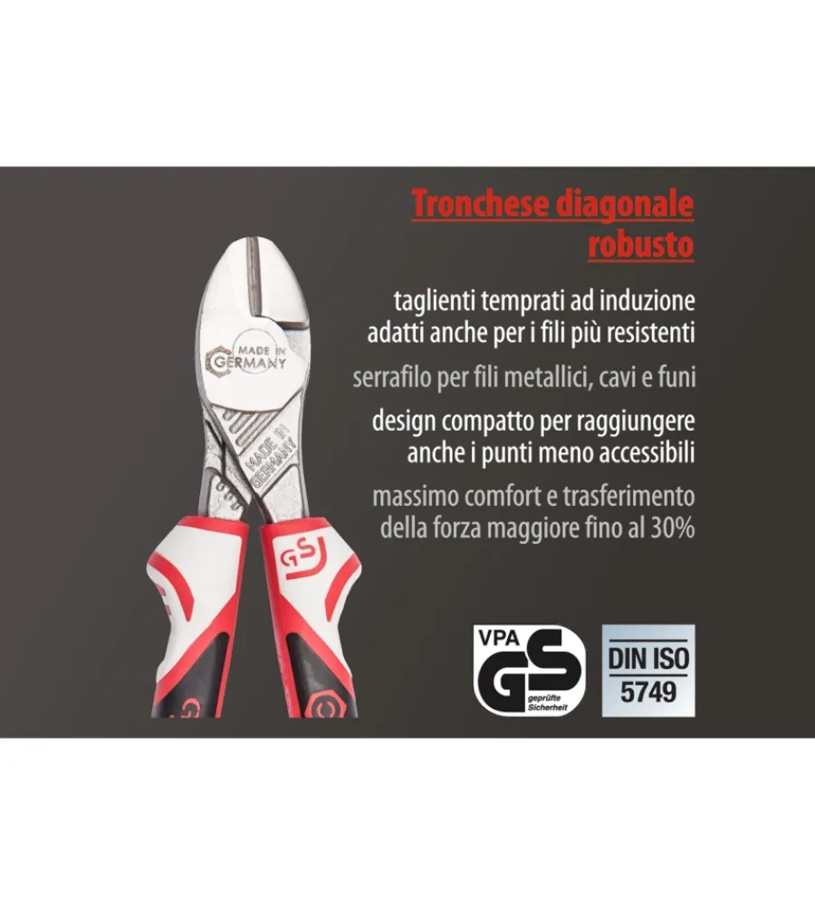 Best Tronchese diagonale pesante 3k 160 mm. Pinze E Tenaglie
