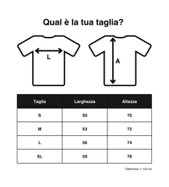 New T-shirt unisex bianco tg s T-Shirt E Camicie|T-Shirt E Camicie
