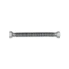 Accessori Gas- Tubo giunto acqua flessibile ed estensibile in acciaio inox 100/200mm m/f 1/2"