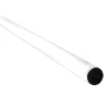 Ferramenta Per Mobili E Infissi- Tubo per armadi tondo rivestito - 90 cm. - bianco