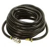 Compressori|Tubo pvc nero 20mt attacco rapido ø 6x11mm