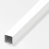 Ferramenta Per Mobili E Infissi-Alfer aluminium Tubo quadrato 23.5 pvc bianco 0.3