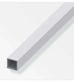 Hot Tubo quadrato alluminio arg    20x20x1,5  1 metro. Ferramenta Per Mobili E Infissi