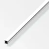 New Tubo quadrato alluminio 20x20 bril.- 1 metro. Ferramenta Per Mobili E Infissi