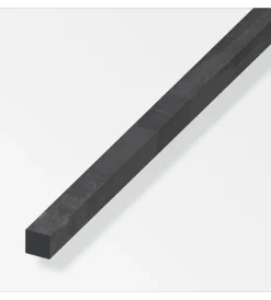 Alfer aluminium Ferramenta Per Mobili E Infissi|Tubo quadrato 10x10 acciaio laminato - 1 metro.
