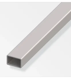 Ferramenta Per Mobili E Infissi-Alfer aluminium Tubo quadrato 40x27x1 alluminio naturale - 1 metro.