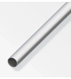 Ferramenta Per Mobili E Infissi-Alfer aluminium Tubo tondo 10x1 acciaio inox 1 metro.