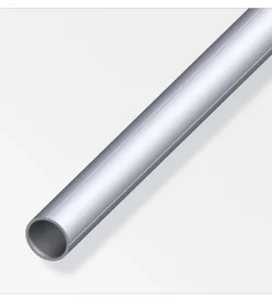 Ferramenta Per Mobili E Infissi-Alfer aluminium Tubo tondo 23.5x1.5 alluminio naturale - 2,5 metri.