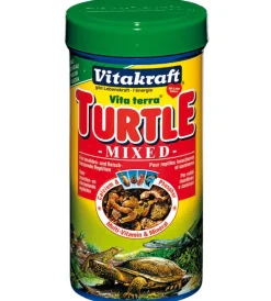 Hot "turtle mixed" mangime per rettili insettivori e carnivori Acquariologia
