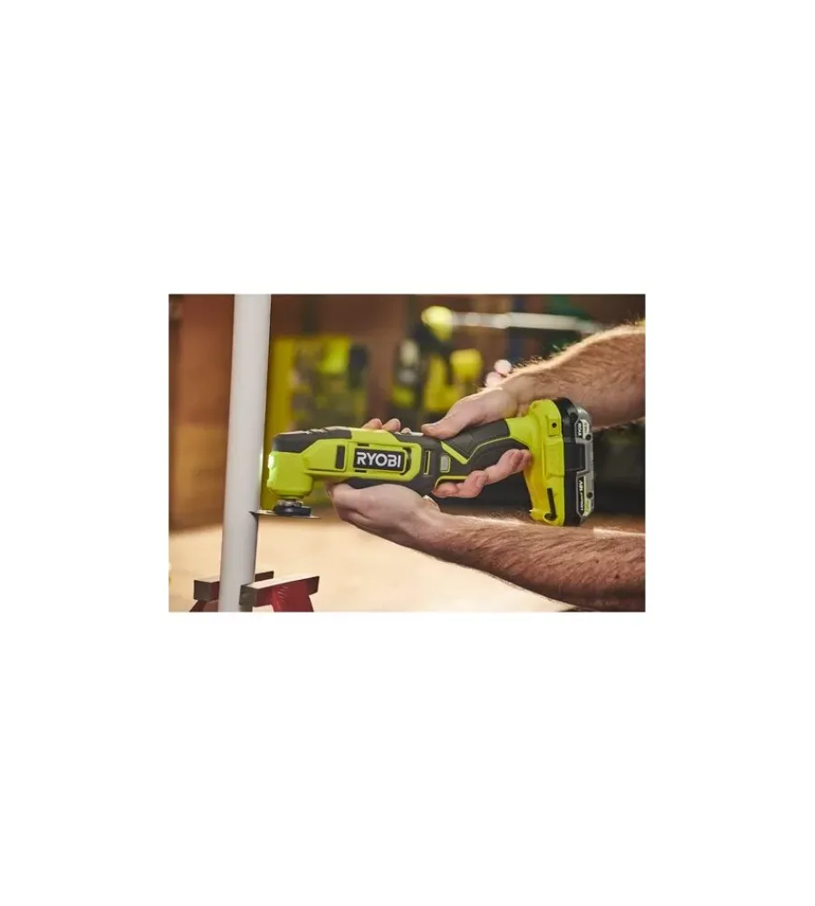 Ryobi Utensili Multifunzione|Utensile multifunzionale 18 v, solo corpo macchina batteria non inclusa -