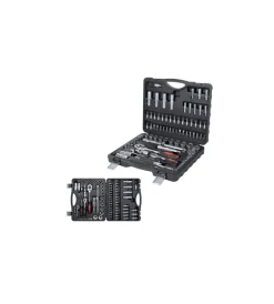 Ribimex Set Valigette Con Accessori|Valigetta chiavi a bussola 94 pezzi - .