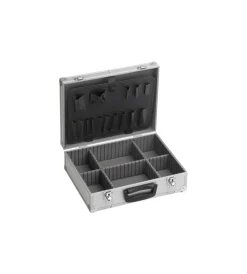 Set Valigette Con Accessori|Valigetta in alluminio 395 x 300 x 130 mm.