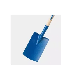 Attrezzatura Giardinaggio-Agef Vanga  temprata verniciata con risvolto (cm28x18) - manico da 85cm
