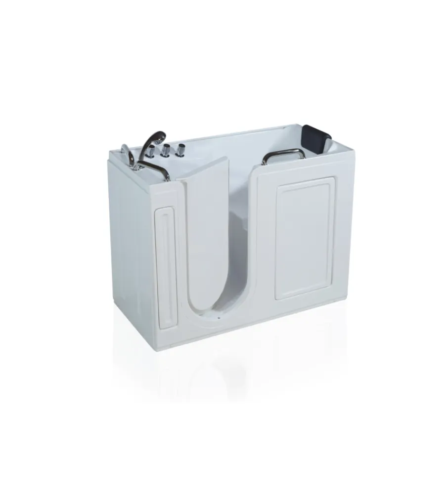Vasca da bagno con sportello apertura a sinistra 133,4x67,3x101,6 cm Ceramiche E Accessori