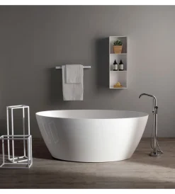 Discount Vasca da bagno "garda" bianco lucido, 160,5x80,5x60 cm Ceramiche E Accessori