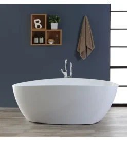 Ceramiche E Accessori|Vasca da bagno "maggiore" bianco lucido, 157x71x56 cm