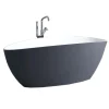 Ceramiche E Accessori- Vasca da bagno "maggiore" grigia, 157x71x56 cm