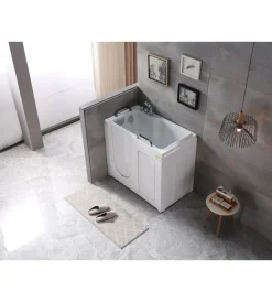 Ceramiche E Accessori- Vasca per anziani con sportello apertura a sinistra 110x63x97 cm