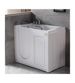 Ceramiche E Accessori- Vasca per anziani con sportello apertura a sinistra 110x63x97 cm