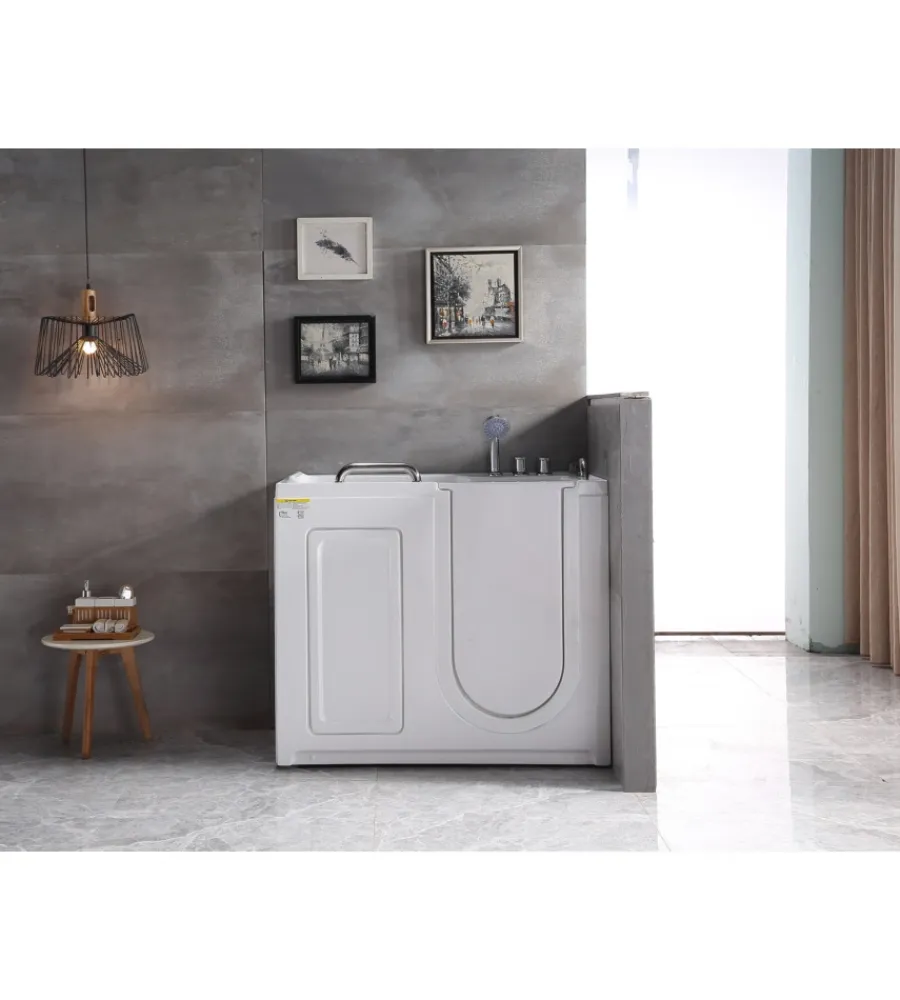 Ceramiche E Accessori- Vasca per anziani con sportello apertura a destra 110x63x97 cm