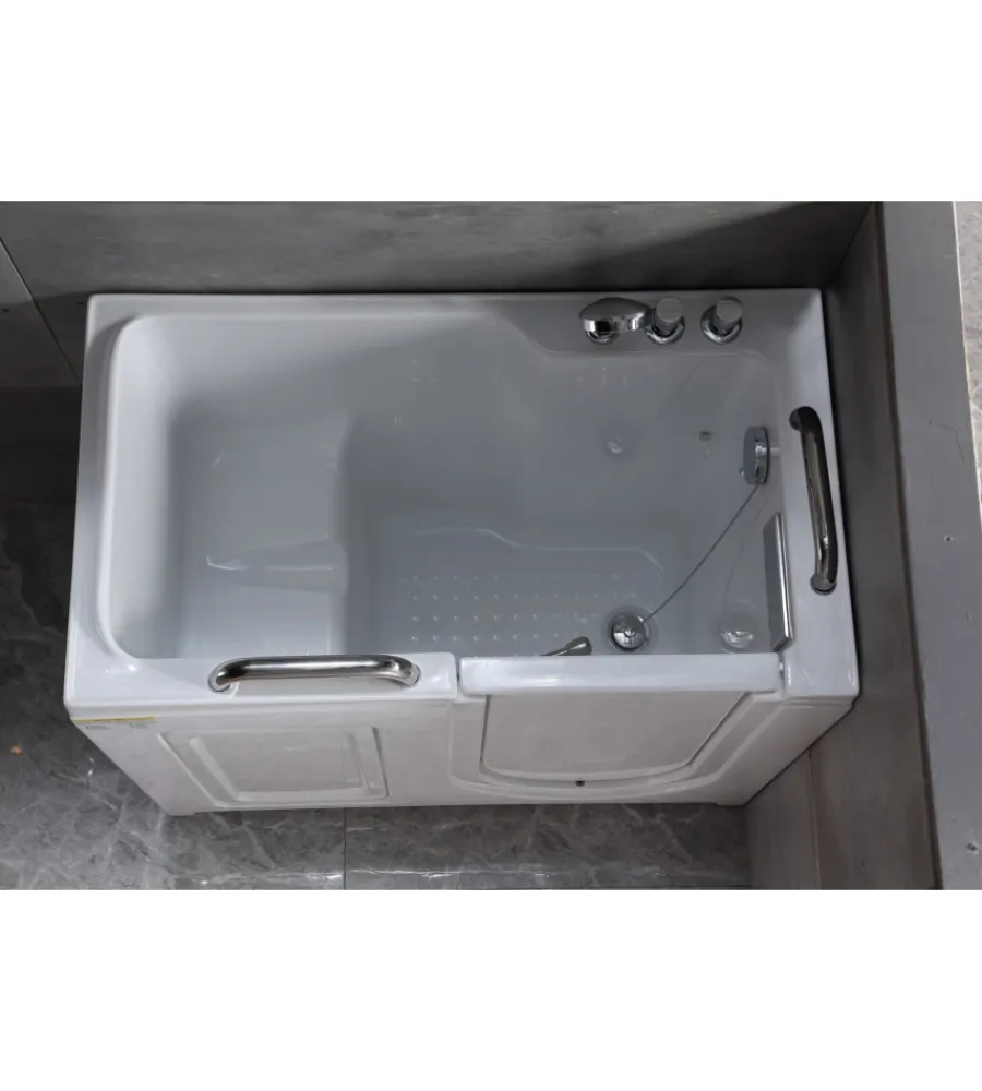 Ceramiche E Accessori- Vasca per anziani con sportello apertura a destra 110x63x97 cm