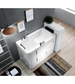 Ceramiche E Accessori|Vasca per anziani con sportello apertura a sinistra 133x67x90 cm