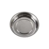 Officina E Garage|Vaschetta porta minuteria in metallo magnetica  ø 10,8 cm.