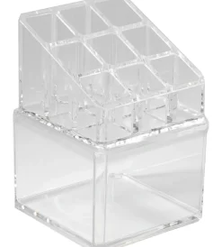 New Vaschetta quadr.con min organizer 9.2x9.2x13 Accessori Bagno