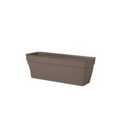 Coltivazione E Cura- Vaso da giardino "casetta save" color cammello, 49 cm