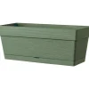 Coltivazione E Cura- Vaso da giardino "casetta save" verde lichene, 49 cm
