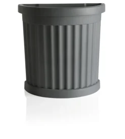 Bama Coltivazione E Cura|Vaso roma c/sottovaso grigio