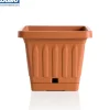 Coltivazione E Cura-Bama Vaso terra quadrato cm. 40 terracotta