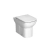 Ceramiche E Accessori- Vaso wc a terra - in ceramica bianco "serie s20" - 54x36x40 cm