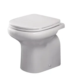 Outlet Vaso wc a terra in ceramica bianco "serie touring". Ceramiche E Accessori