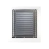 Outlet Veneziana in alluminio "techno" grigio, 75x250 cm Tessile D'Arredo