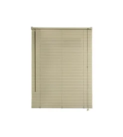 Outlet Veneziana in vinile tortora con lamelle da 25 mm, 60x130 cm Tessile D'Arredo