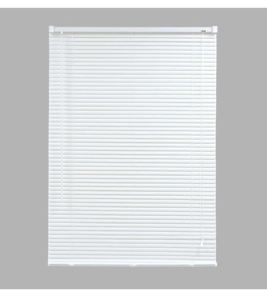 Tessile D'Arredo- Veneziana in vinile "veneto" bianco, 135x250 cm