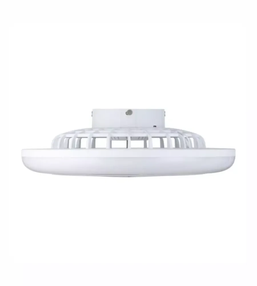 Illuminazione Per Interno-Eglo Ventilatore da soffitto "sayulita 1" bianco con led rbg incluso ø46 cm